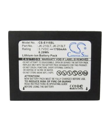 CS Cameron Sino New Battery for Casio Cassiopeia E100 E-115 E-125 E105 E125-CSC E500 fit Part NO JK-210LT (1700mAh/3.7V)