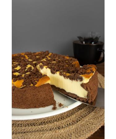 Buy RUF Russian Zupfkuchen - Vegan Cheesecake Baking Mix with Chocolate Crumble Dough 700g | International Shipping - Buy Online on GoSupps.com