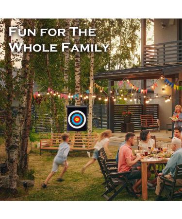 RaboSky Double-Sided Dart Board Game | Magnetic Darts | Outdoor Sports Toy for Boys and Girls | Birthday Gift for Ages 6-13 | Fun Party Game for Adults - Buy Online on GoSupps.com