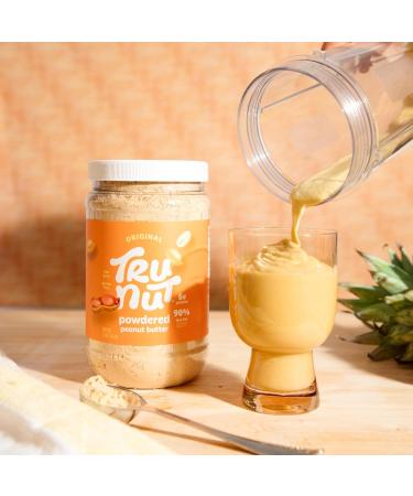 Buy Tru-Nut Peanut Butter Powder 453g - Vegan Gluten Free High Protein - Classic Taste - International Shipping Available - Buy Online on GoSupps.com