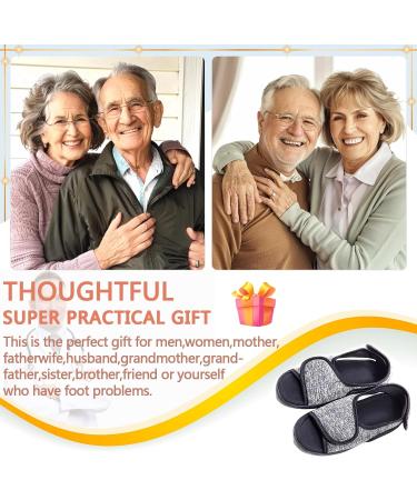 Shop Diabetic Shoes for Men & Women | Extra Wide Open Toe Sandals with Adjustable Stickers for Swollen Feet & Foot Conditions - Buy Online on GoSupps.com