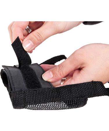 Buy Karlie Comfort Muzzle for Dogs - Large Black (17-21 cm L 37-65 cm H) - Perfect for Border Collies Afghans Dalmatians & More - International Shipping Available - Buy Online on GoSupps.com