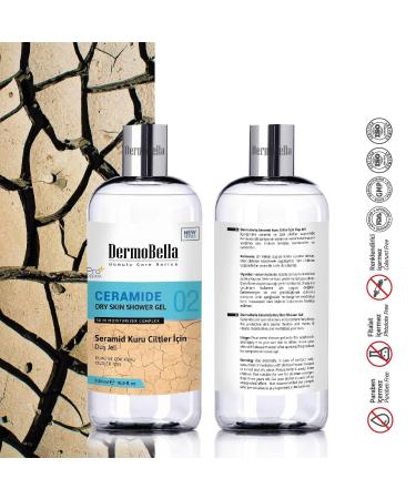 Dermobella Ceramide Dry Skin Shower Gel 500 Ml - Buy Online on GoSupps.com