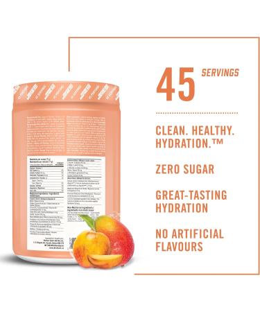 BioSteel Hydration Mix Great Tasting Hydration with Zero Sugar & Hydration Mix Great Tasting Hydration with Zero Sugar and No Artificial Flavours or Preservatives 315 g (Pack of 1) Hydration Mix+Hydration Mix Peach Mango - Buy Online on GoSupps.com