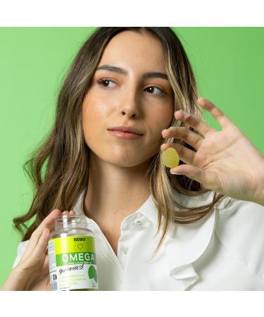 Weider Omega Gummies - Omega 3-6-9 for Heart Skin & Anti-Inflammatory System - Vegan - Gluten Free - No Added Sugars - No Artificial Sweeteners - 50 Gummies - Buy Online on GoSupps.com