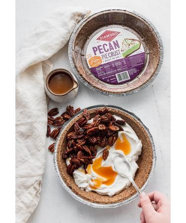 Diamond of California Pie Crust Pecan 6 oz (Pack of 12) - Premium Quality Ready-to-Use Pie Crusts - Buy Online on GoSupps.com