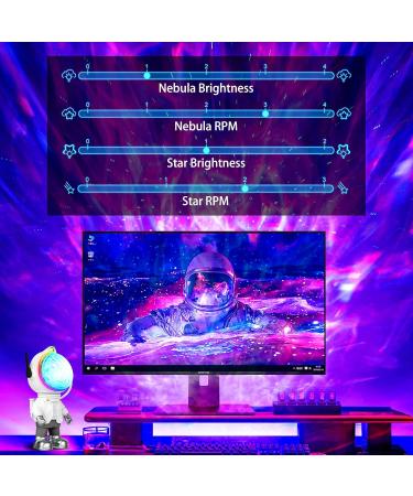 Buy LStP Starry Sky Projector - LED Astronaut Galaxy Projector with Remote & Timer | Perfect Gift for Kids & Adults - Buy Online on GoSupps.com