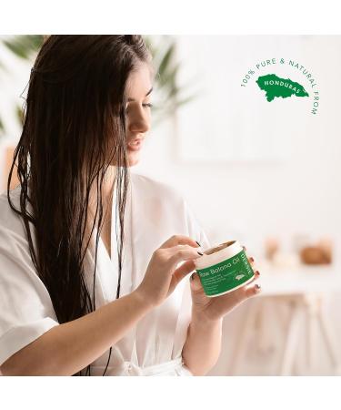 Raw Batana Oil for Hair Growth - 100% Pure & Organic | Unrefined Solid Oil from Honduras | Dr Sebi Approved | Thicker & Stronger Hair for Men & Women (4 FL OZ - Buy Online on GoSupps.com