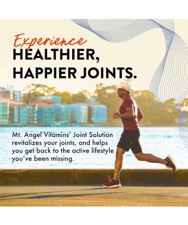 Mt. Angel Vitamins - Joint Solution - Curcumin C3 Complex Turmeric Tumeric Turmeric Curcumin Joint Support Supplement Tumeric and Ginger Turmeric Supplement Glucosamine Collagen - 60 Caps - Buy Online on GoSupps.com