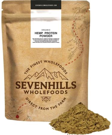 Sevenhills Wholefoods Organic Raw Hemp Protein Powder 500g - Pack of 1 - Buy Online on GoSupps.com