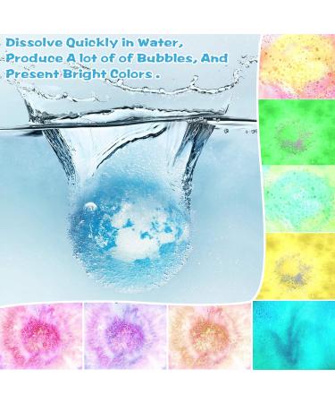Tacobear Kids Bath Bombs 8 Pack with Surprise Toy Inside - Organic Bubble Fizz Spa Set for Boys, Girls, Toddlers - Ideal Birthday, Christmas Gift - Buy Online on GoSupps.com