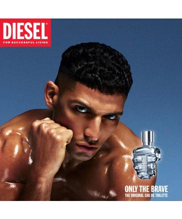 Diesel Only The Brave Eau de Toilette for Men Fougere Scent With Notes of Lemon Rosemary & Ambery Wood EDT 1.18 Fl Oz - Buy Online on GoSupps.com