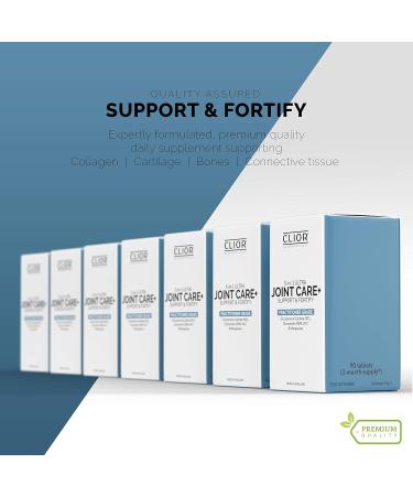 5-in-1 Ultra Joint Care 90 Tablets | Glucosamine, Chondroitin, MSM, Manganese, Vitamin C | Clior (UK) Practitioner Grade Joint Support - Buy Online on GoSupps.com