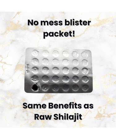 Black Lotus Pure Shilajit Tablets - Energy & Immune Support Supplement with 85 Ionic Trace Minerals, Fulvic Acid Complex, Vitamins & Amino Acids - 60 ct - Buy Online on GoSupps.com