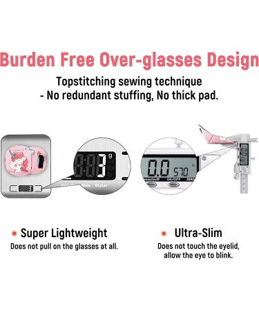 3D Cotton & Silk Eye Patch for Kids | Girls Medical Eye Patch for Lazy Eye | Left Eye Unicorn Design | Comfortable & Stylish Glasses Accessory - Buy Online on GoSupps.com