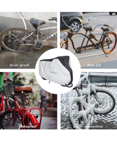 Waterproof Outdoor Bike Cover | Anti-Dust Rain Snow UV Protection | For Mountain, Road & Heavy Duty Bikes | With Lock Holes & Storage Bag - Buy Online on GoSupps.com