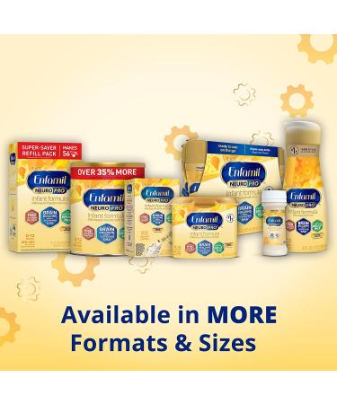 Enfamil NeuroPro Ready-to-Use Baby Formula 6 Fl Oz Nursette Bottles 6 count (Pack of 4) - Buy Online on GoSupps.com