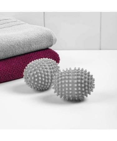 Kleeneze KL066077EU Tumble Dryer Balls - Set of 2 | Reduce Wrinkles & Save Time on Ironing | Reusable Washing Balls for Faster Drying & Softening Clothes | Non-Melting | 6.2 x 8.2cm - Buy Online on GoSupps.com