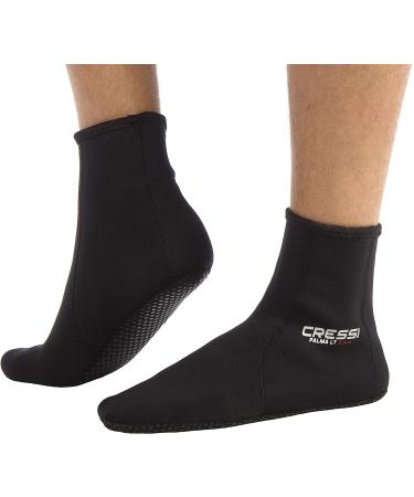 Premium 3mm Neoprene Diving Socks - Small-Medium Black | PALMA ST by Cressi - Buy Online on GoSupps.com