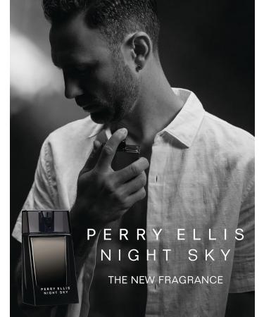 Perry Ellis Night Sky Gift Set - Men's Cologne - 3.4 oz EDT 3 oz Aftershave Balm 3 oz Shower Gel .25 fl oz EDT travel mini-amber woody lavender vanilla patchouli vetiver bergamot - Buy Online on GoSupps.com