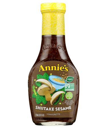 Annie's Natural Shiitake Sesame Salad Dressing, Non-GMO, 8 fl oz