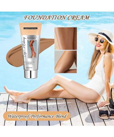 Body Camouflage Cream Covering Makeup Concealer For Legs Smudge Resistant Foundation For Scars & Blemishes 03 - Buy Online on GoSupps.com