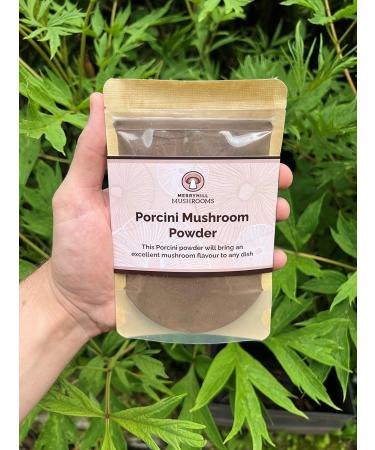 Merryhill Mushrooms Porcini Powder (60g) - Premium Quality Mushroom Powder - Buy Online on GoSupps.com