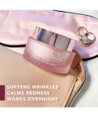 Doll 10 Smooth Assist Restorative Sleep Treatment | Deep Hydration Anti-Aging Vegan & Cruelty Free (50 ml - Buy Online on GoSupps.com