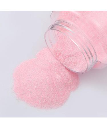 Craft and Party  Craft Glitter for Craft and Decoration 1 Pound Bottled (Ultra Fine - 1/128"  0.008"  0.2mm  Light Pink) Ultra Fine - 1/128"  0.008"  0.2mm Light Pink - Buy Online on GoSupps.com