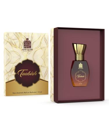 Adilqadri Taabish Luxury Arabic Fragrance Non-alcoholic Unisex Roll-on Attar Long Lasting Natural Fragrance Perfume for All Occasions (12 Ml/0.4 Fl Oz) - Buy Online on GoSupps.com