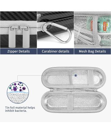 Yinke Travel Case for Electric Toothbrushes - Compatible with Oral-B & Philips Sonicare - Portable Hard-Shell Storage - Ideal Travel Accessories - Buy Online on GoSupps.com