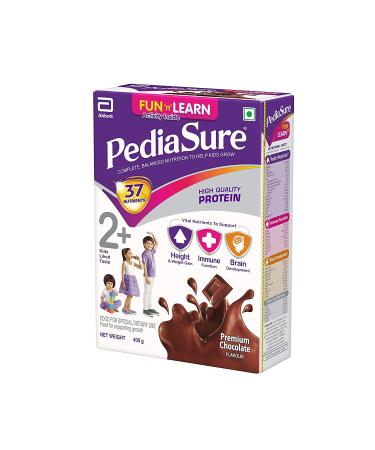 PediaSure Premium Chocolate - 400g Refill Pack | Nutritious Kids Drink - Buy Online on GoSupps.com