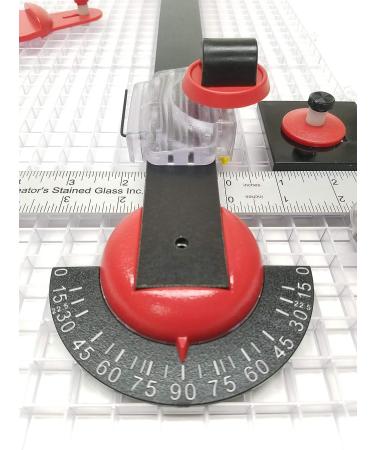Mini Glass Cutting System for Geometric Shapes with Flying Beetle Glass Cutter - DIY Portable Work Station | Made in USA - Buy Online on GoSupps.com