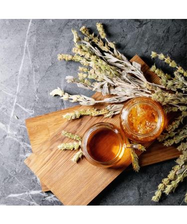 Whole organic Greek mountain tea (200g 7oz) whole flower stalks from controlled organic cultivation gently dried Sideritis Scardica Bio Mursal tea 200 GR - Buy Online on GoSupps.com