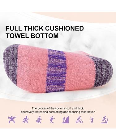 Buy InaWarm Women's Hiking Socks 6 Pair - Breathable Thermal Cotton Anti-Bubble Multi-Performance Sports Socks (Sizes 35-38 39-42) for Outdoor Comfort - Buy Online on GoSupps.com