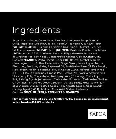 Shop Kocao Iconic Vegan Chocolate Box - 24 Luxurious Plant-Based Chocolates Brownies & Liqueurs - Dairy-Free & Delicious! - Buy Online on GoSupps.com