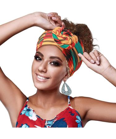 Willbond African Headband for Women - 6 Piece Boho Print Hairband for Yoga, Sports & Workouts - Buy Online on GoSupps.com