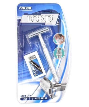 Buy Lord L 125 Security Razor Premium Safety Razor for a Close Comfortable Shave | International Shipping Available - Buy Online on GoSupps.com