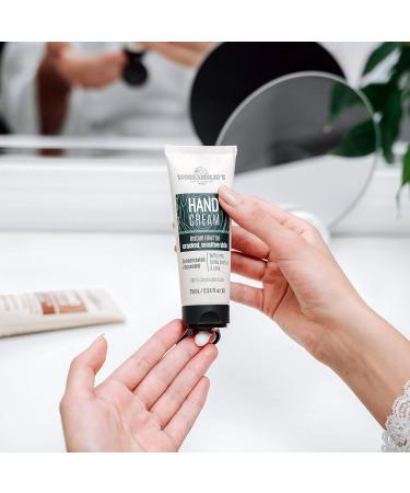 Workaholics Hand Cream for Dry & Cracked Hands - Hemp Oil & Urea - Fast Absorbing 75ml | Optimal Care for Men & Women - Buy Online on GoSupps.com