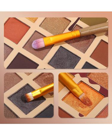UCANBE Toffee Fusion 48 Colors Eyeshadow Palette + Brushes Set - Long Lasting, Highly Pigmented Makeup Kit - Buy Online on GoSupps.com
