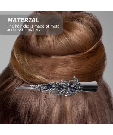 minkissy Rhinestone Barrettes for Women Rhinestone Hair Barrette Hair Barrettes for Women Fine Hair Fancy Barrettes for Women's Hair Crystal Metal Clip Mother - Buy Online on GoSupps.com