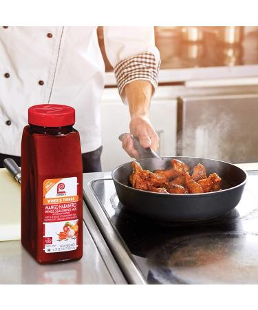 Lawry's Mango Habanero Wings Seasoning Mix 21.75 oz - Sweet & Spicy Dry Rub for Chicken Wings - Ideal for Fried Foods - Buy Online on GoSupps.com