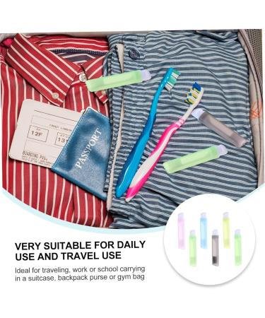 Antimicrobial Foldable Portable Toothbrush for Sensitive Gums | Travel & Camping Gift | Wide Head Design - 1 Pack (Random Color) - Buy Online on GoSupps.com