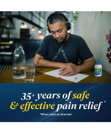 Advil Liqui-Gels Minis - Pain Reliever & Fever Reducer with 200mg Ibuprofen | 8 Liquid Capsules for Adult Pain Relief | International Shipping Available - Buy Online on GoSupps.com