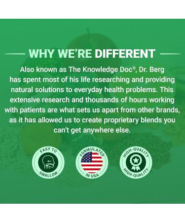 Dr. Berg Highly-Potent Niacin 500 mg Now Only 125 mg per Capsule for Niacin Flush Tolerance Building Gradually Increase to 500mg a Day Vitamin B3 for Heart Brain & Energy Support 100 Capsules - Buy Online on GoSupps.com