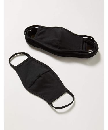 FM London Reusable Fabric Mask - 100% Cotton Black (10 Pack) | Eco-Friendly Comfortable & Stylish - Buy Online on GoSupps.com