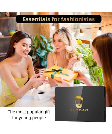 GLDDAO 3 Way Mirror for Self Hair Cutting - 360 Trifold Barber Mirrors for Hair Coloring, Braiding, DIY Haircuts - Perfect Gift for Men and Women - Black - Buy Online on GoSupps.com