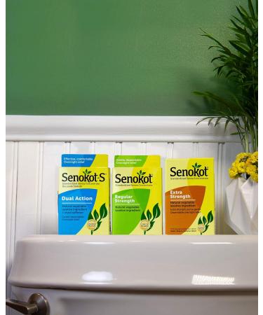 Senokot Extra Strength Natural Vegetable Laxative - 36 Count Pack for Gentle Overnight Relief - Buy Online on GoSupps.com