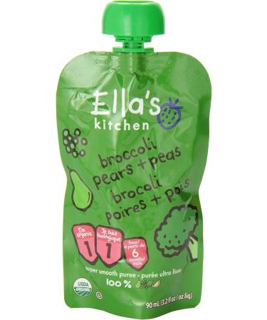 Ella's Kitchen Broccoli Pears and Peas 28-count - Buy Online on GoSupps.com