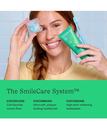 COCOLAB Cocoshine Whitening Toothpaste Delightful Mint Flavor Dentist-Designed Oral Care with nHA Non-Fluoride Vegan Recyclable Tube Coconut-Oil Infused 4 oz Delightful Mint 4 oz - Buy Online on GoSupps.com
